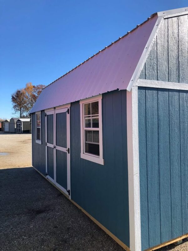 10x20 Derksen Side Lofted Barn at Homestead Landing in Dickson TN