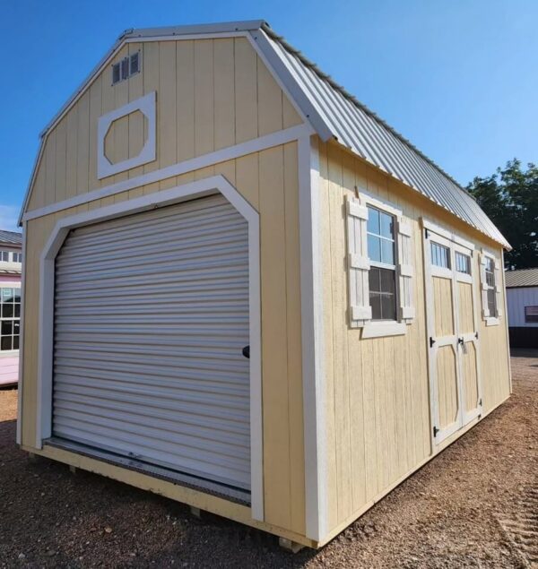12x20 Derksen Lofted Barn Garage at Homestead Landing in Dickson TN