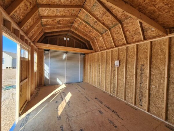 12x20 Derksen Lofted Barn Garage at Homestead Landing in Dickson TN