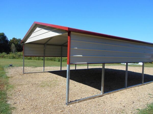 16x20x8 MaxSteel Carport at Homestead Landing in Dickson TN