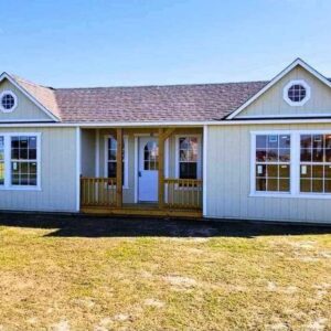 16x44 Derksen Side Cabin with Sunburt Dormers at Homestead Landing in Dickson TN