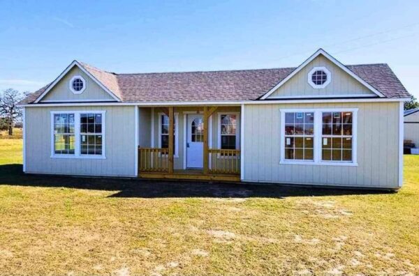 16x44 Derksen Side Cabin with Sunburt Dormers at Homestead Landing in Dickson TN