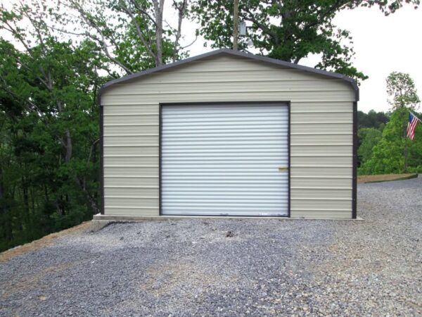 20x20-8 MaxSteel Metal Garage at Homestead Landing in Dickson TN