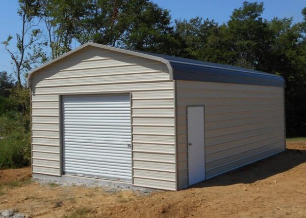 20x20-8 MaxSteel Metal Garage at Homestead Landing in Dickson TN