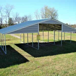 36x16x10 MaxSteel Triple Wide Shelter Carport at Homestead Landing in Dickson TN