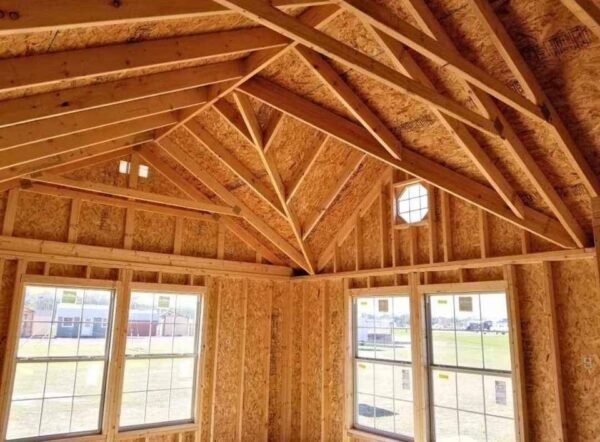 16x44 Derksen Side Cabin with Sunburt Dormers at Homestead Landing in Dickson TN
