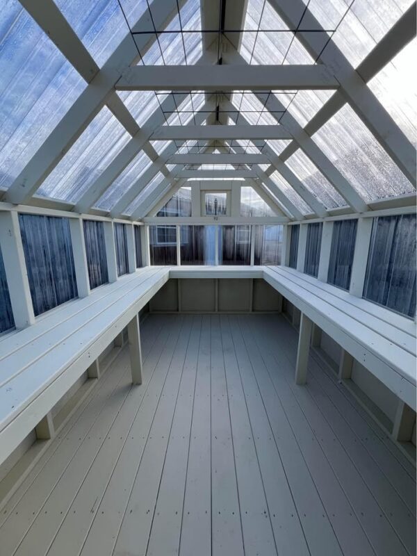8x12 Derksen Portable Greenhouse at Homestead Landing in Dickson TN