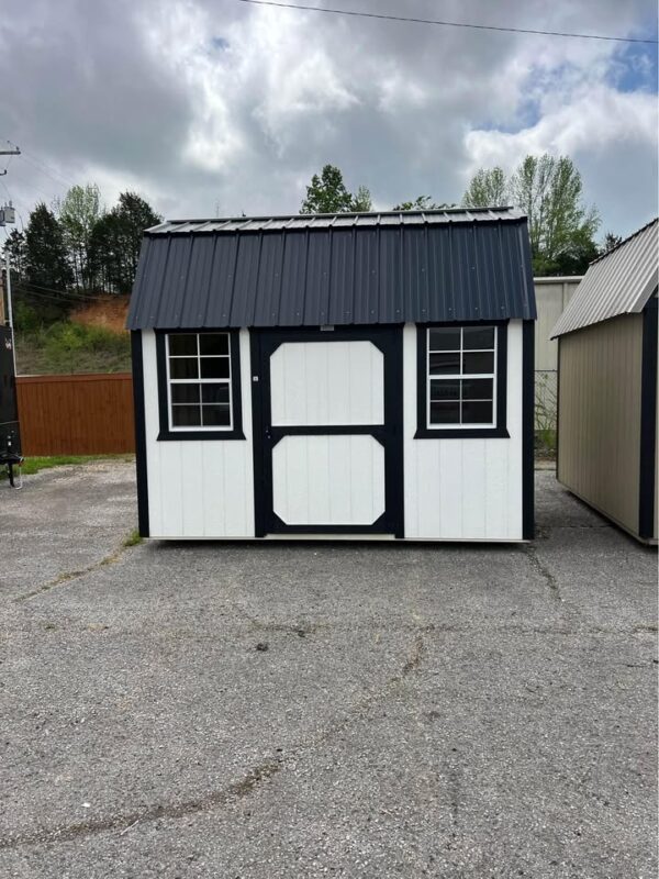 8x12 Derksen Side Lofted Barn at Homestead Landing in Dickson TN