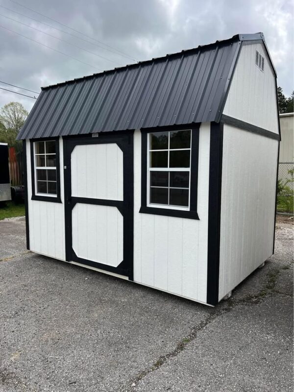 8x12 Derksen Side Lofted Barn at Homestead Landing in Dickson TN