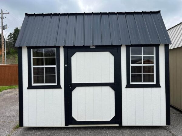 8x12 Derksen Side Lofted Barn at Homestead Landing in Dickson TN