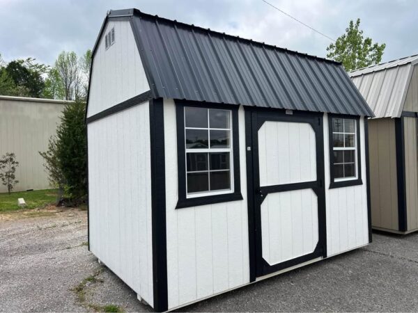 8x12 Derksen Side Lofted Barn at Homestead Landing in Dickson TN