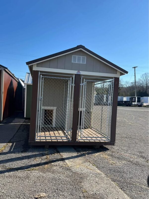 8x16 Derksen Dog Kennel at Homestead Landing in Dickson TN