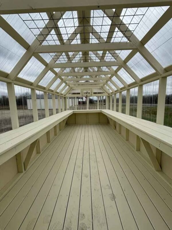 8x16 Derksen Greenhouse at Homestead Landing in Dickson TN