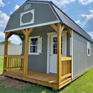 12x28 Derksen Lofted Barn Cabin available at Homestead Landing in Dickson TN