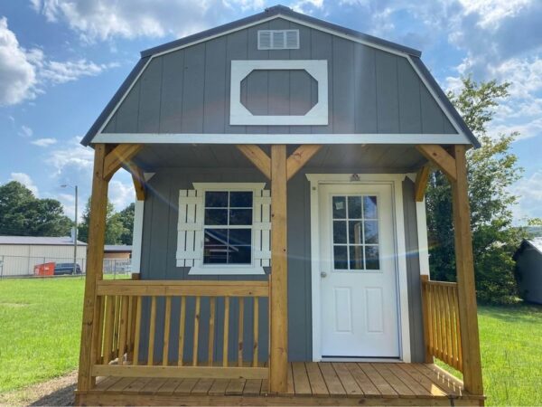 12x28 Derksen Lofted Barn Cabin available at Homestead Landing in Dickson TN
