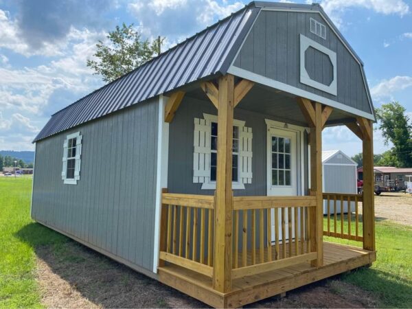 12x28 Derksen Lofted Barn Cabin available at Homestead Landing in Dickson TN