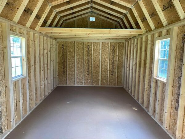 12x28 Derksen Lofted Barn Cabin available at Homestead Landing in Dickson TN