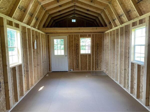 12x28 Derksen Lofted Barn Cabin available at Homestead Landing in Dickson TN