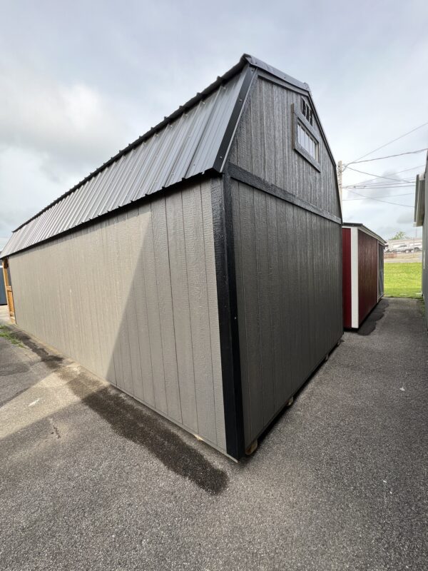 REPO 12x30 Derksen Deluxe Lofted Barn Cabin for sale at Homestead Landing in Dickson TN