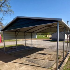 18x20x8 Max Steel Metal Carport at Homestead Landing in Dickson TN
