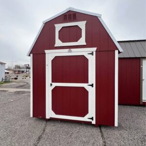 8x12 Derksen Best Value Wood Lofted Barn at Homestead Landing in Dickson TN
