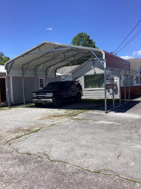 24x20x9 MaxSteel Metal Carport For Sale At Homestead Landing in Dickson TN