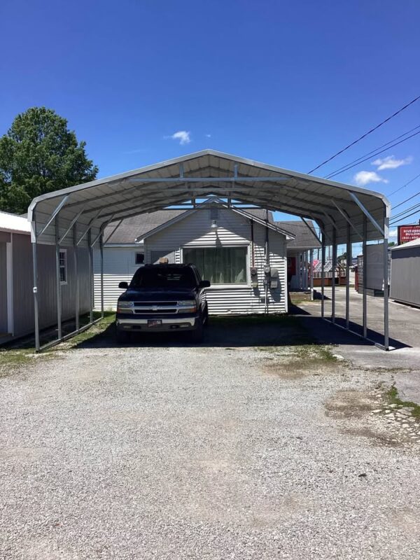 24x20x9 MaxSteel Metal Carport For Sale At Homestead Landing in Dickson TN
