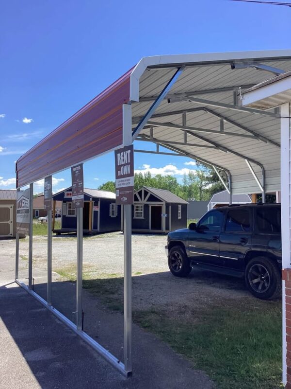 24x20x9 MaxSteel Metal Carport For Sale At Homestead Landing in Dickson TN