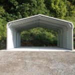 26x20x8 MaxSteel Triple Wide Metal Carport at Homestead Landing in Dickson TN