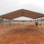 20x20 MaxSteel Boxed Eave Metal Carport at Homestead Landing in Dickson TN