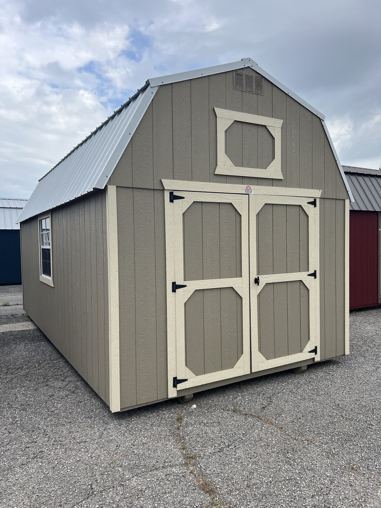 10x20 Derksen Best Value Wood Lofted Barn at Homestead Landing in Dickson TN