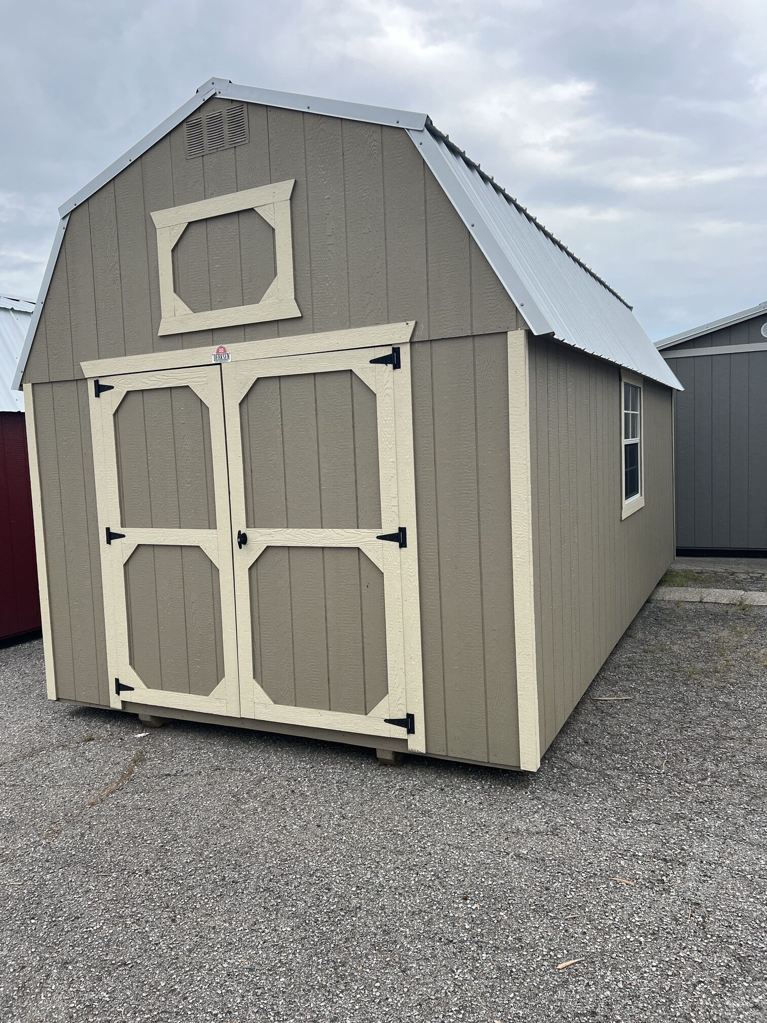 10x20 Derksen Best Value Wood Lofted Barn at Homestead Landing in Dickson TN