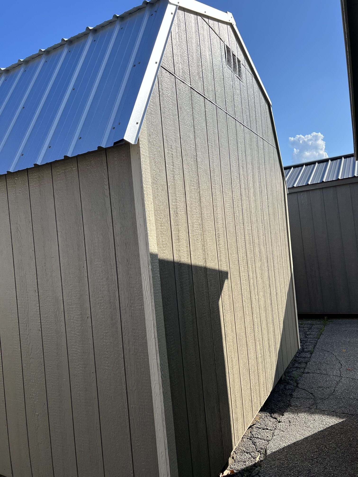 10x20 Derksen Best Value Wood Lofted Barn at Homestead Landing in Dickson TN