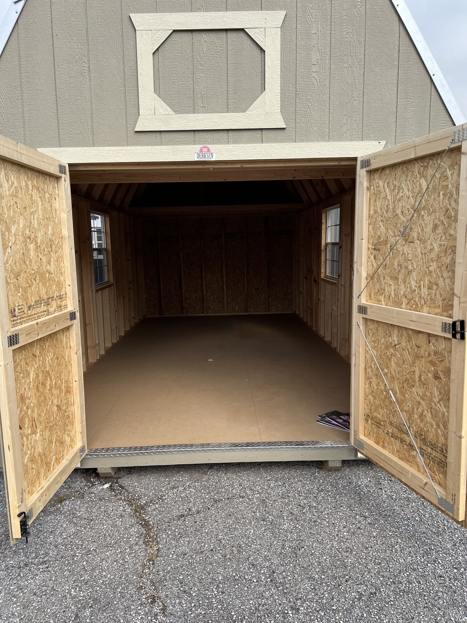 10x20 Derksen Best Value Wood Lofted Barn at Homestead Landing in Dickson TN