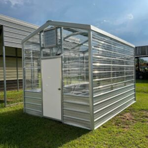 8x10 MaxSteel Metal Greenhouse at Homestead Landing in Dickson TN
