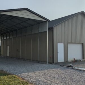20x60x14 MaxSteel Metal RV Cover / Carport at Homestead Landing in Dickson TN