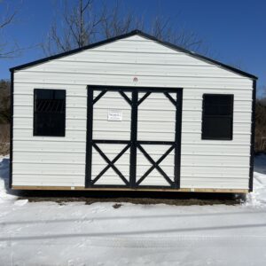 10x16 Derksen Metal Side Gable Utility Shed at Homestead Landing in Dickson TN