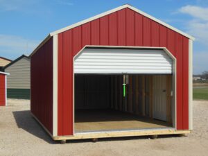 Derksen Portable Lofted Barn Garage