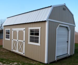 Derksen Portable Side Lofted Barn at Homestead Landing in Dickson TN