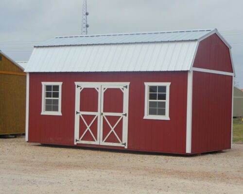 Derksen Portable Side Lofted Barn at Homestead Landing in Dickson TN