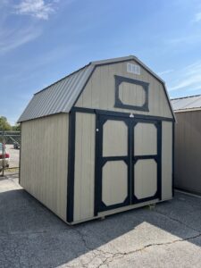 10x12 Derksen Painted Lofted Barn at Homestead Landing in Dickson TN