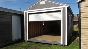 Derksen Portable Garage at Homestead Landing