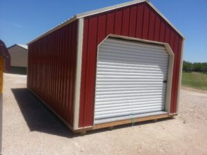 Derksen Portable Garage at Homestead Landing