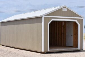 Derksen Portable Garage at Homestead Landing
