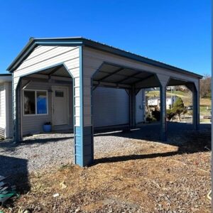 MaxSteel Vertical Metal Carport