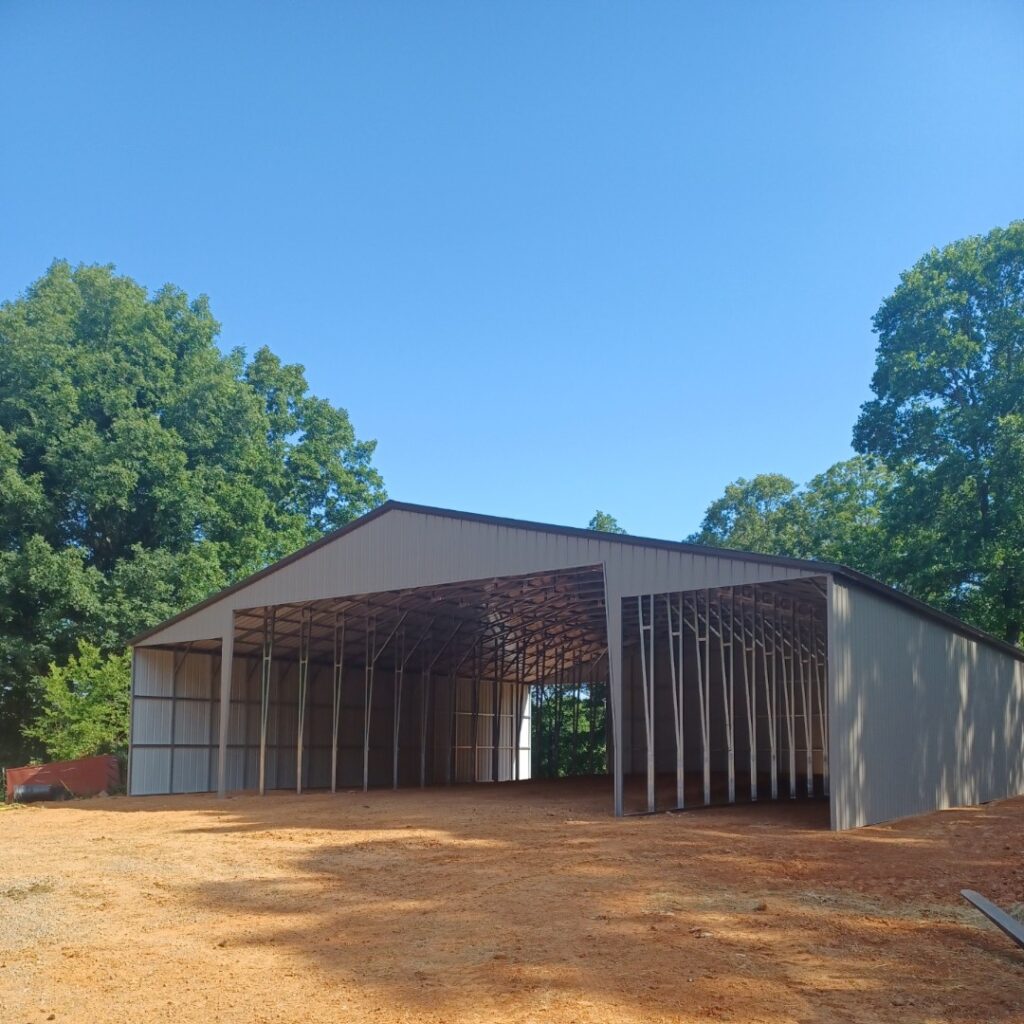 MaxSteel Metal Pinnacle Commercial Barn at Homestead Landing in Dickson TN
