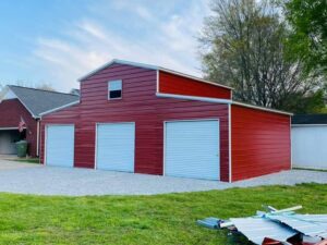 MaxSteel Apex Metal Barn at Homestead Landing in Dickson TN