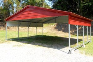 MaxSteel Vertical Metal Carport
