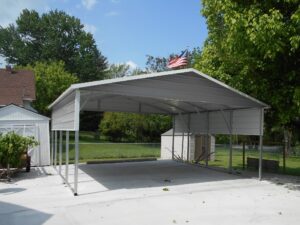 MaxSteel Boxed Eave Metal Carport