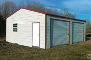 MaxSteel Boxed Eave Metal Garage